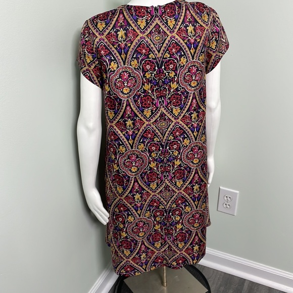 J. McLaughlin Paisley Silk Swing Dress - Picture 4 of 7